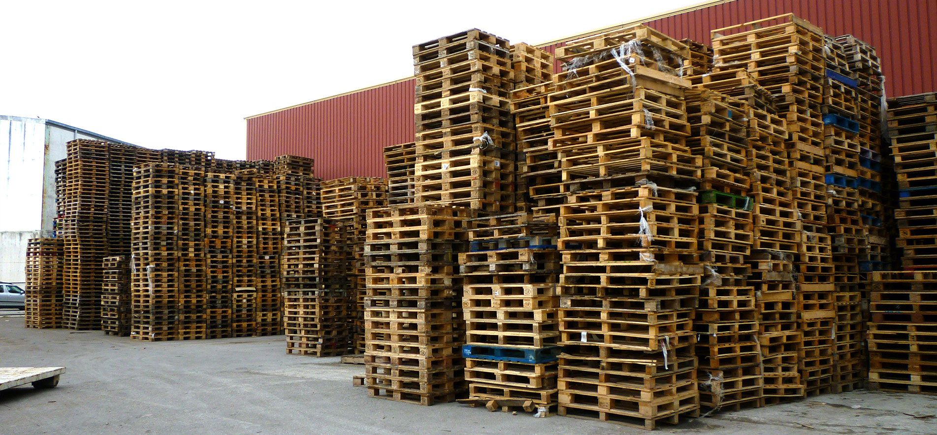 Compra – venta de palets usados