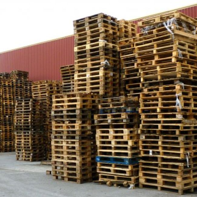 Compra – venta de palets usados